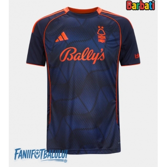 Nottingham Forest Tricou Fotbal Replică 2025-26 Barbati Treilea